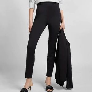 LIKE NEW Express Supersoft Double Knit Black Skinny Pants Size XL